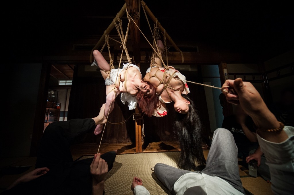 Riccardo Wildies & 奈加あきら @ 奈加縄会, 2015/04/26. 攝影: Erisa Sato.