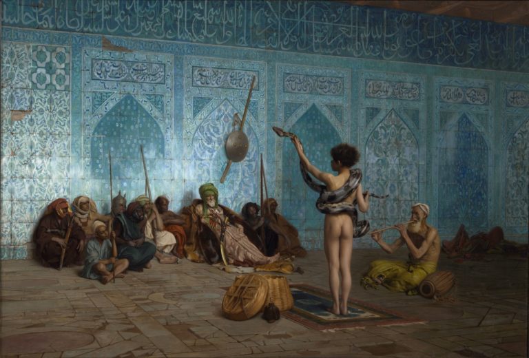 Jean-Léon Gérôme, The Snake Charmer. 1879.